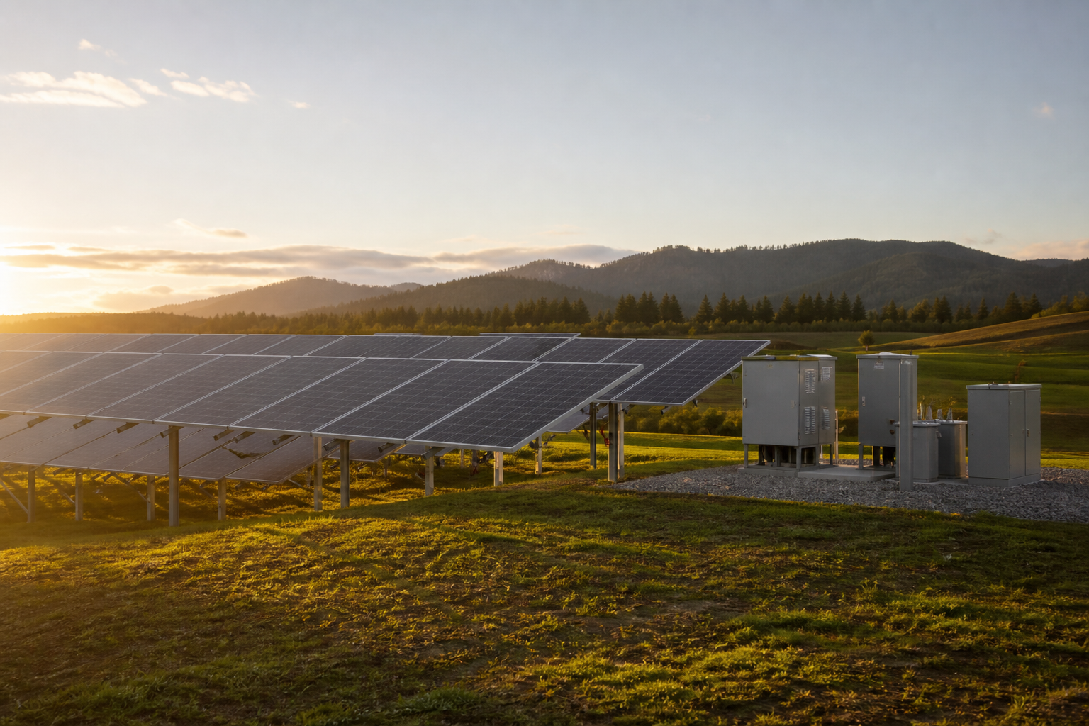 Regional agricultural solar array