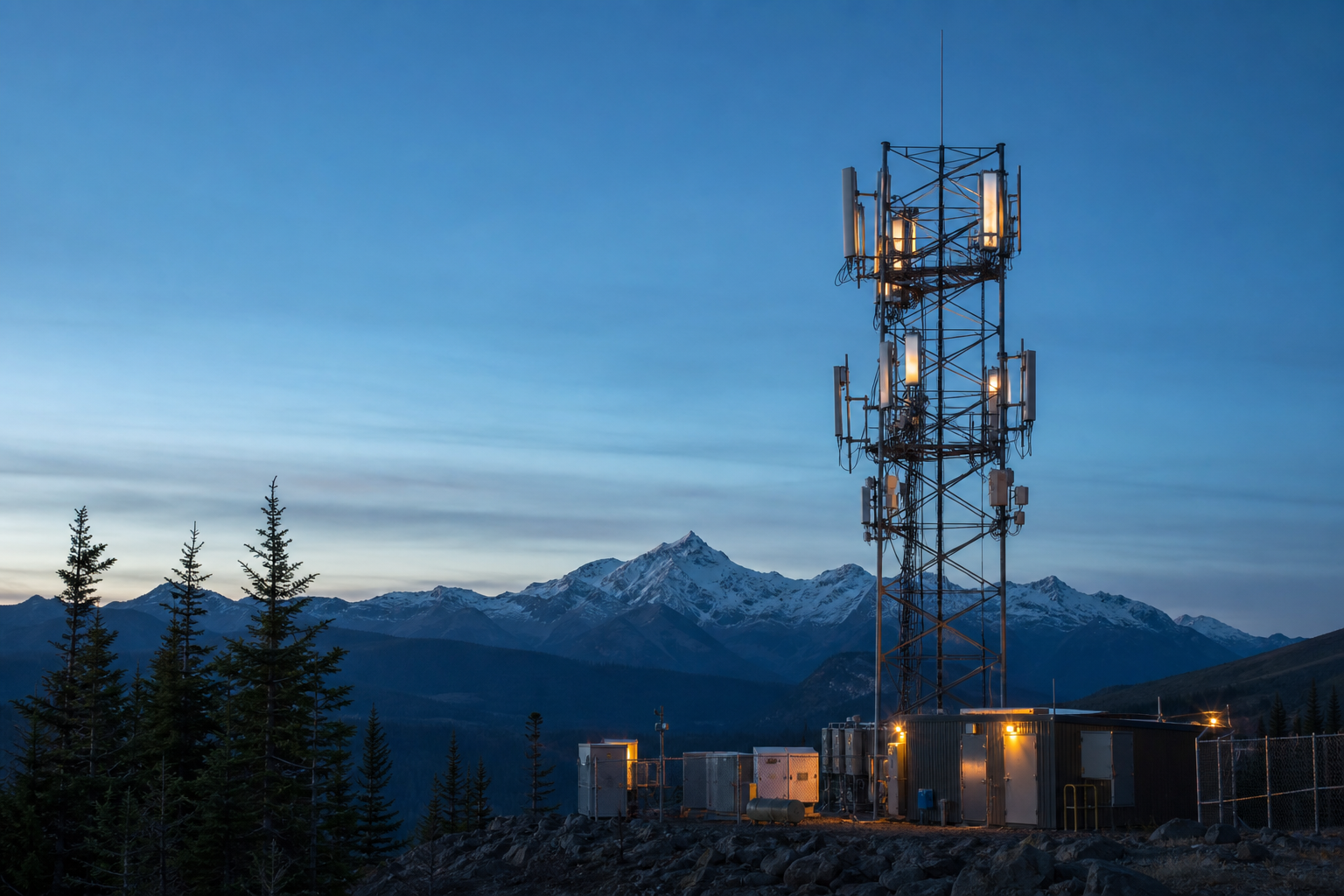 Global connectivity and rural internet infrastructure