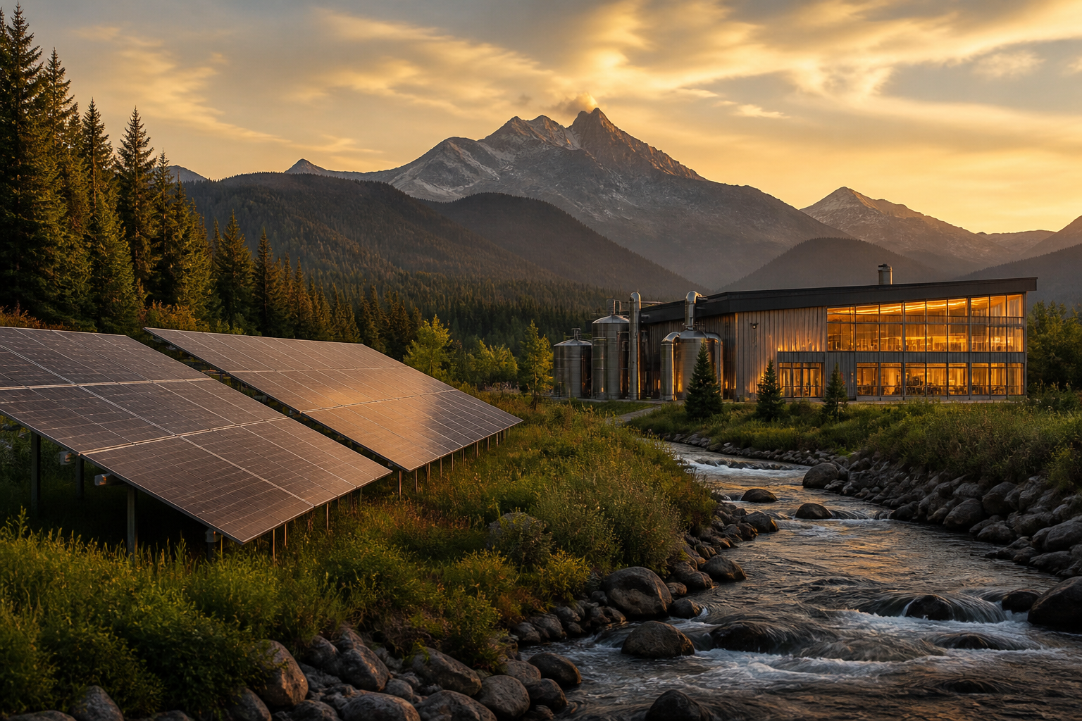 Sustainable energy and green technology infrastructure