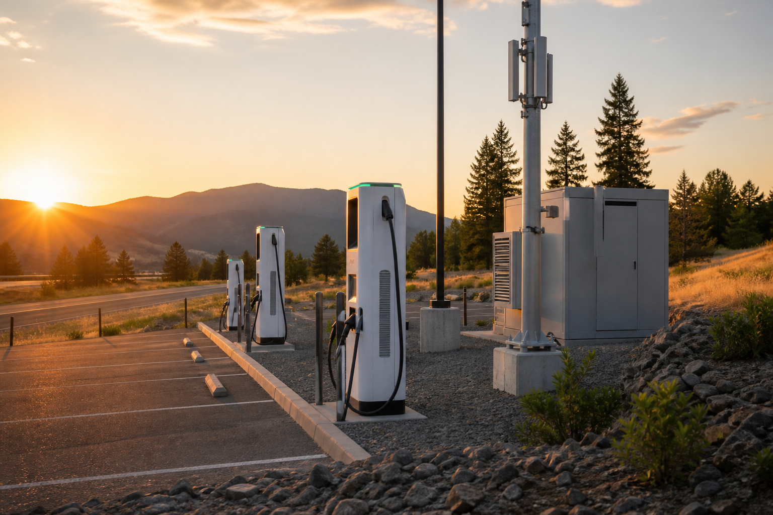 500-Amp Level 3 EV Charging Corridor Plan Unveiled